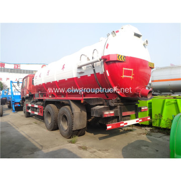 Dongfeng 6x4 suction vacuum truck for sale